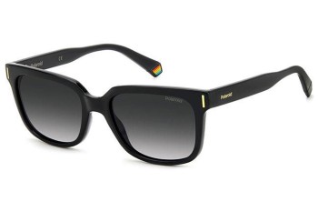 Zonnebril Polaroid PLD6191/S 807/WJ Polarized Vierkant Zwart