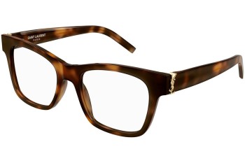 Okulary korekcyjne Saint Laurent SLM118 002 Kwadratowe Havana