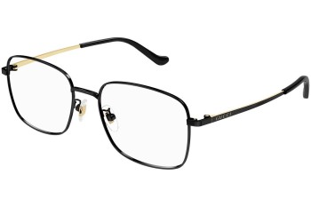 Okulary korekcyjne Gucci GG1355OA 001 Prostokątne Czarne