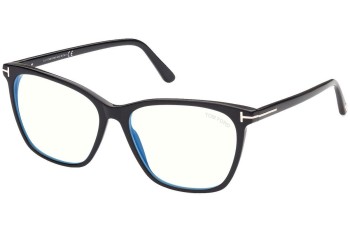 Ochelari Tom Ford FT5762-B 001 Pătrați Negri