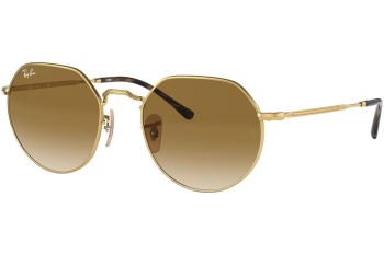 Napszemüvegek Ray-Ban Jack RB3565 001/51 Kerek Arany