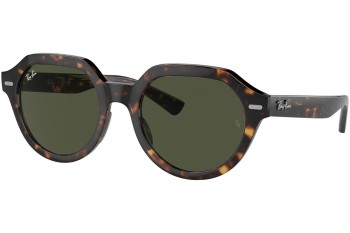 Okulary przeciwsłoneczne Ray-Ban Gina RB4399 902/31 Kwadratowe Havana