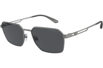 Слънчеви очила Emporio Armani EA2140 300387 Правоъгълни Сива