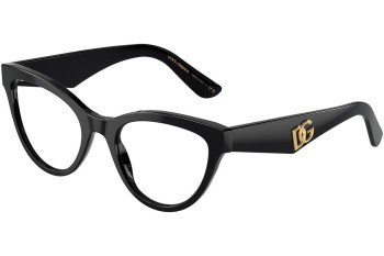 Silmälasit Dolce & Gabbana DG3372 501 Cat Eye Musta