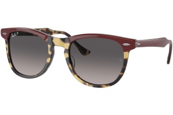 Ochelari de soare Ray-Ban Eagleeye RB2398 1377M3 Rotunzi Havana