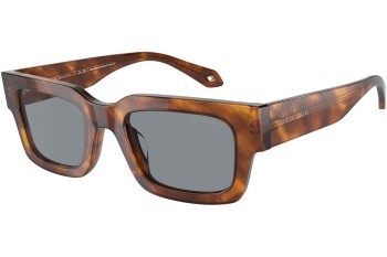 Okulary przeciwsłoneczne Giorgio Armani AR8184U 598802 Prostokątne Havana