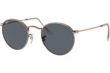 Solbriller Ray-Ban Round Metal RB3447 9202R5 Rund Brun