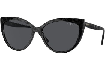 Слънчеви очила Vogue Eyewear VO5484S W44/87 Око на котка Черна