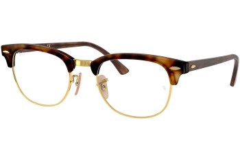 Okulary korekcyjne Ray-Ban Clubmaster Optics RX5154 2372 Browline Brązowe