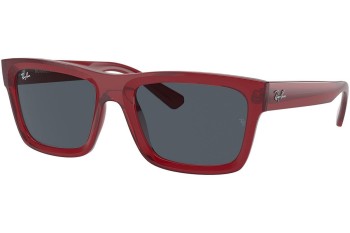 Ochelari de soare Ray-Ban Warren RB4396 667987 Dreptunghiulari Roșii