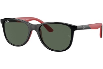 Ochelari de soare Ray-Ban Junior RJ9077S 713171 Pătrați Negri