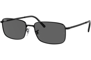 Sluneční brýle Ray-Ban RB3717 002/B1 Obdélníkové Černé