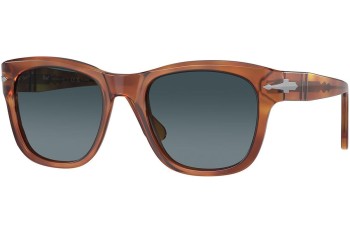 Okulary przeciwsłoneczne Persol PO3313S 96/S3 Polarized Kwadratowe Havana