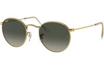 Solbriller Ray-Ban Round Metal RB3447 001/71 Rund Guld