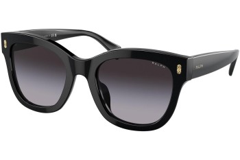 Okulary przeciwsłoneczne Ralph by Ralph Lauren RA5301U 50018G Kocie oczy Czarne