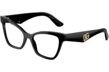 Okulary korekcyjne Dolce & Gabbana DG3369 501 Kocie oczy Czarne