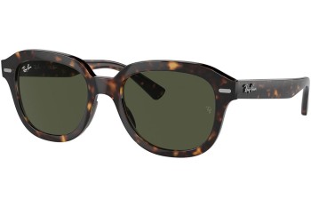 Zonnebril Ray-Ban Erik RB4398 902/31 Vierkant Havana