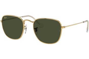 Okulary przeciwsłoneczne Ray-Ban Frank RB3857 919631 Kwadratowe Złote