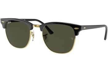 Napszemüvegek Ray-Ban Clubmaster Classic RB3016 W0365 Browline Fekete