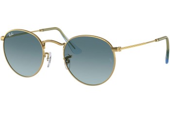 Ochelari de soare Ray-Ban Round Metal RB3447 001/3M Rotunzi Aurii