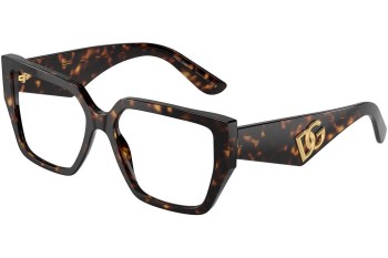 Silmälasit Dolce & Gabbana DG3373 502 Kulmikkaat Havana