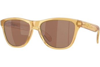 Слънчеви очила Oakley Frogskins XS OJ9006-38 Квадратни Кафява