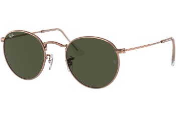 Слънчеви очила Ray-Ban Round Metal RB3447 920231 Заоблени Кафява