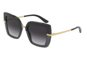 Napszemüvegek Dolce & Gabbana Icons Collection DG4373 32468G Szogletes Fekete