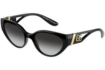 Aurinkolasit Dolce & Gabbana DG6146 501/8G Cat Eye Musta