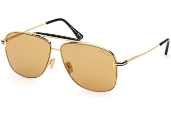 Zonnebril Tom Ford FT1017 30E Pilot Goud