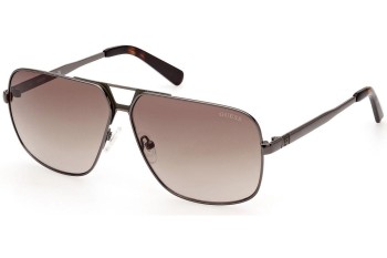 Okulary przeciwsłoneczne Guess GU00070 08F Pilotki (Aviator) Szare