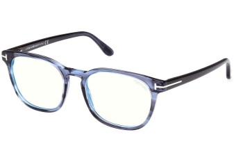 Briller Tom Ford FT5868-B 092 Firkantet Blå