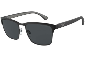 Okulary przeciwsłoneczne Emporio Armani EA2087 301487 Kwadratowe Czarne