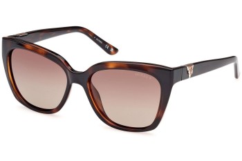 Okulary przeciwsłoneczne Guess GU7878 52H Polarized Kwadratowe Havana