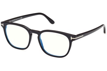 Briller Tom Ford FT5868-B 001 Firkantet Sort