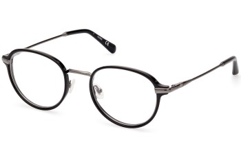 Okulary korekcyjne Guess GU50079 001 Okrągłe Czarne