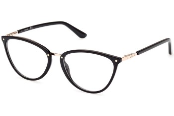 Briller Guess GU2957 001 Cat Eye Sort