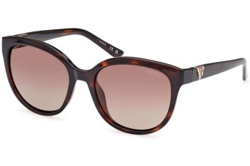 Ochelari de soare Guess GU7877 52H Polarized Cat Eye Havana