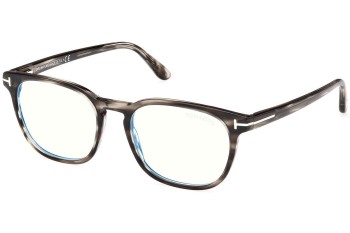 Okulary korekcyjne Tom Ford FT5868-B 020 Kwadratowe Szare