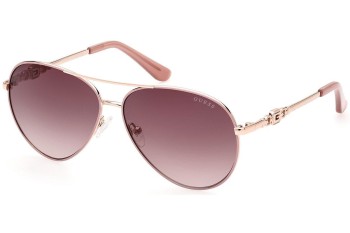 Слънчеви очила Guess GU7885-H 74F Пилотни Розова