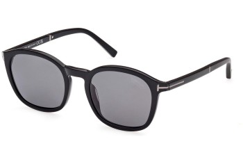 Zonnebril Tom Ford FT1020-N 01D Polarized Vierkant Zwart