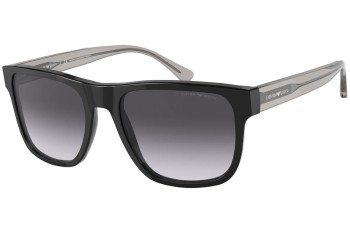 Solbriller Emporio Armani EA4163 58758G Firkantet Sort