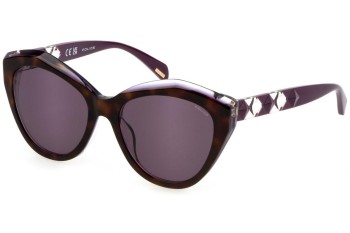 Ochelari de soare Police Hedron 1 SPLL35 0993 Cat Eye Havana