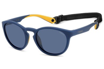 Слънчеви очила Polaroid PLD7050/S PJP/C3 Polarized Заоблени Синя