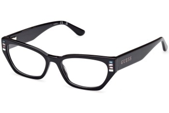 Briller Guess GU2967 001 Cat Eye Sort