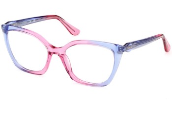 Okulary korekcyjne Guess GU2965 092 Kocie oczy Wielokolorowe