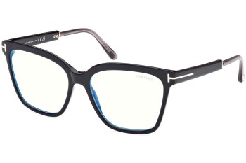 Briller Tom Ford FT5892-B 001 Firkantet Sort