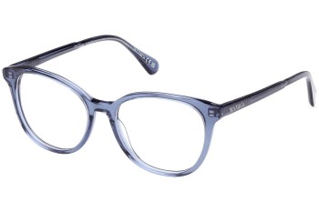 Okulary korekcyjne Max&Co. MO5109 090 Okrągłe Niebieskie