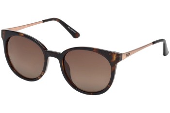 Слънчеви очила Guess GU7503 52H Polarized Квадратни Хавана