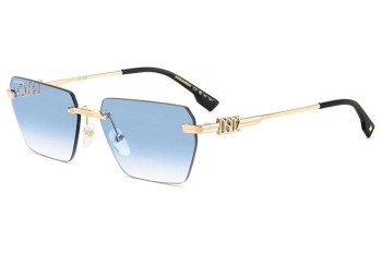 Zonnebril Dsquared2 D20102/S LKS/ST Rechthoekige Goud